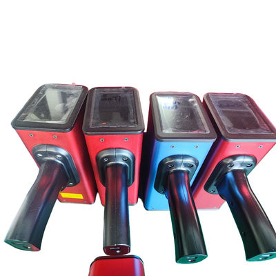 정확한 거리 계산을 위한 휴대용 레이저 거리 측정기 옐로우 그레이 및 보정판