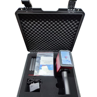 6V DC 전원 공급 장치 -4° 부딪히는 각과 0.2° 관측 각을 가진 컴팩트 레트로 반사 미터